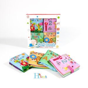 Baby Soft Cloth Book 4 pcs