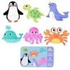 Montessori Wooden Puzzles for Kids Ages 3-5 - marine