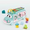 Kids Music Toys Baby Piano Musical Instrument Children Bus Sorter 8-Note Knock On key Piann Toddler Educational Sound Baby Toy