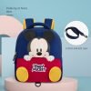 Disney Mickey cute  school backpack for kg3 - Black blue red