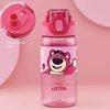 Disney Lotso water bottle direct drink /Straw drink