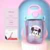 Disney Mickey mouse straw water bottle kg1-2 350ml