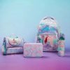Smiggle mermaid primary school set of 5 pieces/ bag+lunch bag+lunch box+water bottle+pencil case