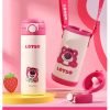 Stainless steel water bottle 2 in1 straw / direct drink with handling bag 530ml