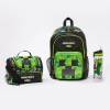 SMIGGLE primary school Minecraft 5 piece school bundle /backpack+ lunch bag + lunch box+water bottle+ pencil case