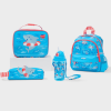Smiggle Teeny Tiny Plush Backpack Shark kg 1-2 set of 2 pieces/ bag +water bottle