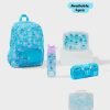 SMIGGLE Stitch primary school backpack set 4 pieces grade 1/4 pcs set/ bag+water bottle+pencil case +lunch box