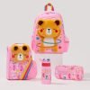 SMIGGLE happy tale junior kg 2-3/ grade 1set of 4 pieces/ bag +lunch bag + water bottle (Bpa free) + pencil case