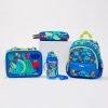 Smiggle Teeny Tiny kg 1-2 dinosaur set / bag+lunch bag+lunch box +water bottle