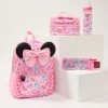 Smiggle Minnie Mouse 4 Piece Classic Bundle bag/ lunch bag / lunch box / water bottle
