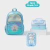 Smiggle primary school frozen set of 3 pieces bag+lunch bag+ pencil case