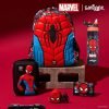 Smiggle Marvel junior ser kg 3- grade 1 set of 4 pieces bag+water bottle+ lunch box + pencil case