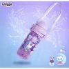 Smiggle rabbit  Bpa free bottle 400ml with straw