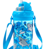 Smiggle shark  Bpa free bottle 400ml with straw