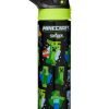 SMIGGLE MINECRAFT bpa  free bottle 600ml