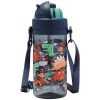 Smiggle dinosaur and transmission Bpa free bottle 400ml with straw