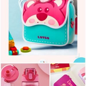 Disney Lotso strawberry bear set 
backpack age 4-5 years / kg2-kg3